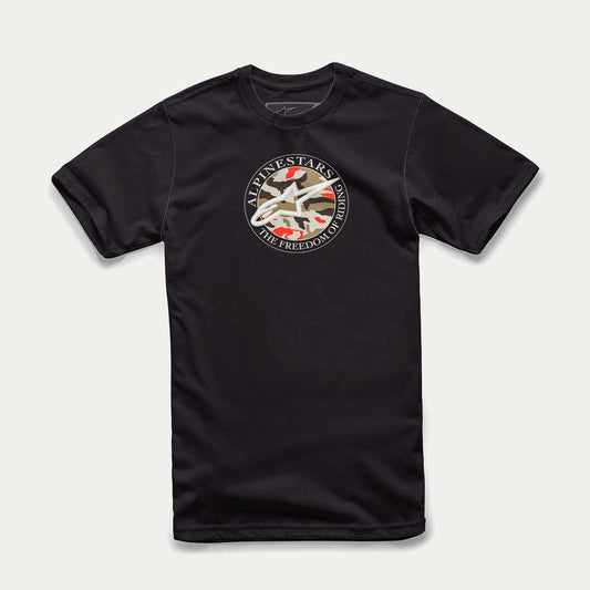 Alpinestars Dot Camo Black T Shirt - 1213-72660-10