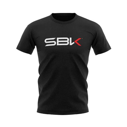Official WSBK Black Logo T'shirt - Sbk22Spmte001-Bk
