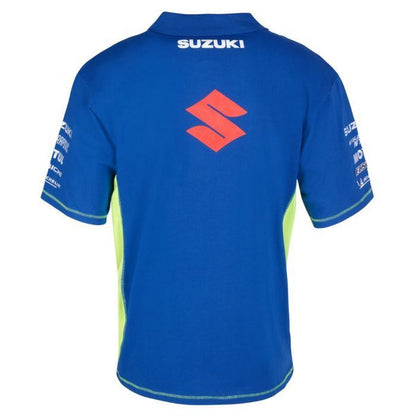 Official Ecstar Suzuki MotoGP Team Man's Polo Shirt - 18Smgp-Ap