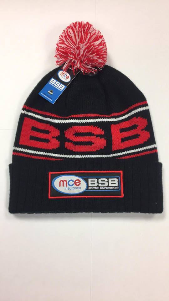 Official British Superbike Pom Pom Beanie