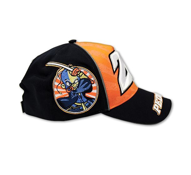 Official Dani Pedrosa 26 Navy/Orange Baseball - Cap - 761 02