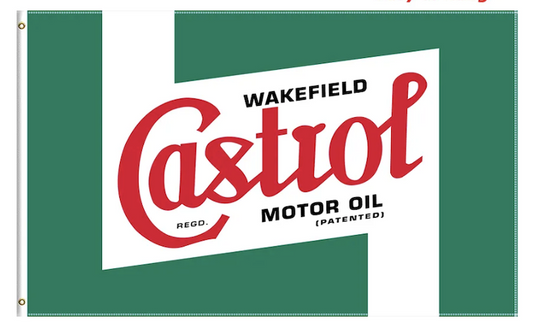Castrol Wakefield Vintage Flag -Cwflag