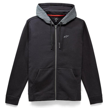 Alpinestars Robust Black & Grey Zip Up Hoodie - 1230-53150