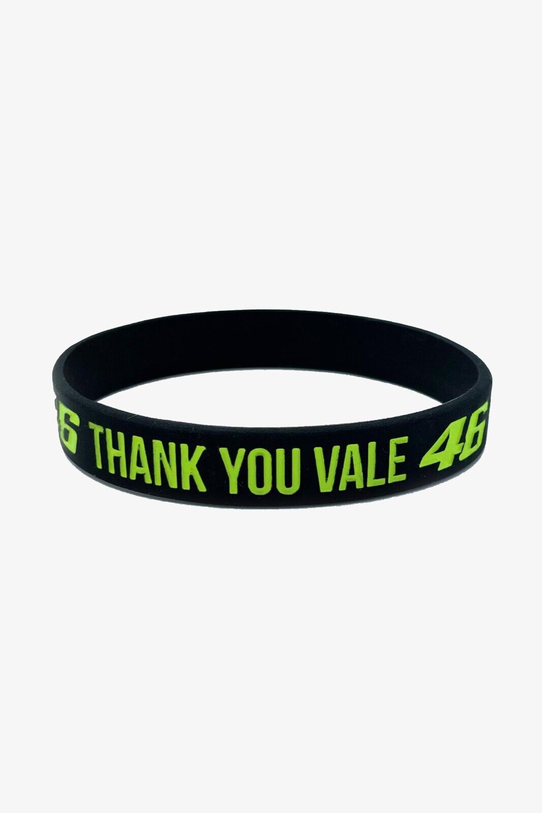Valentino Rossi VR46 Thank You Vale Black Bracelet- Vrubc 428728