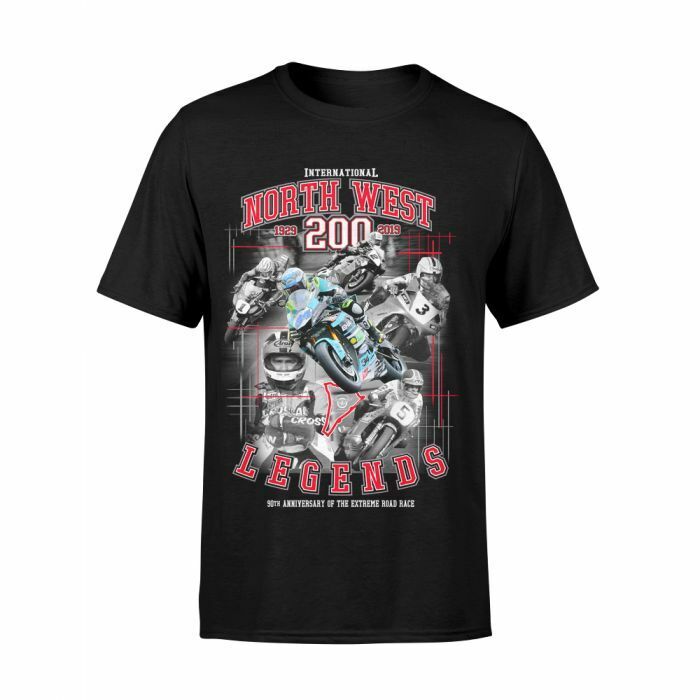 Official 2019 North West 200 Legends Printed T Shirt