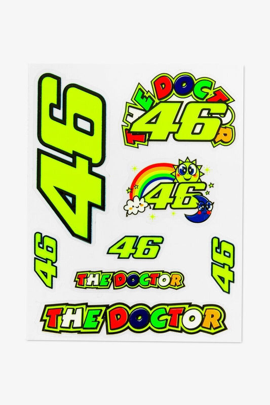 Official Valentino Rossi VR46 Small Sticker Set - Yrust 433803