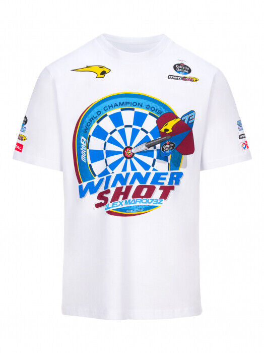 Official Alex Marquez 2019 World Champion T Shirt - 19 32006