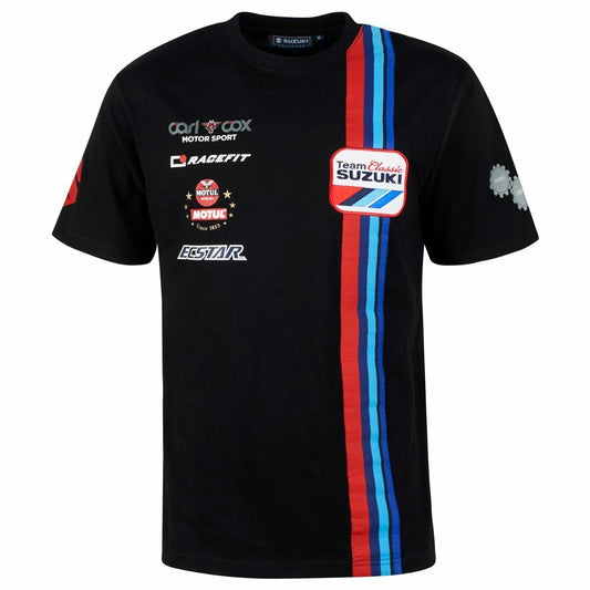 New Official Team Classic Suzuki Carl Cox Motorpsort T Shirt - 18Cs-Act