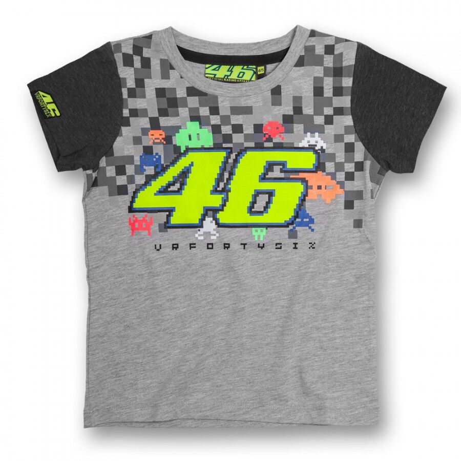 VR46 Official Valentino Rossi Arcade Kids T'Shirt - Vrkts 206405