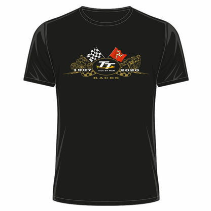 2020 Official Isle Of Man TT Races Gold Bikes T'shirt - 20Ats1