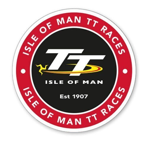Official Isle Of Man TT Small Inside Window Sticker