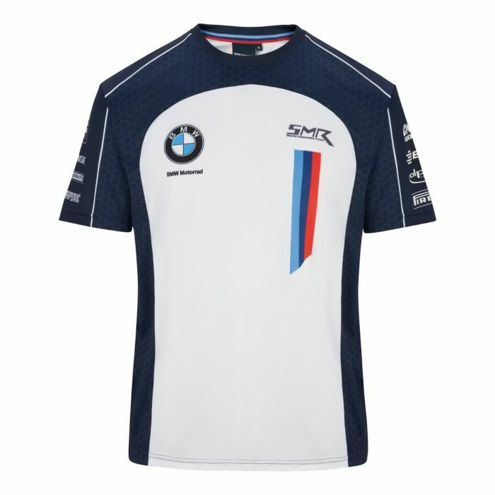 Official BMW Mottorad WSBK All Of Print T Shirt - 20BMW-Sbk-Aopt-White