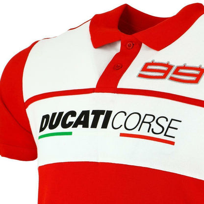 Official Jorge Lorenzo Ducati Corse Polo Shirt - 18 16003