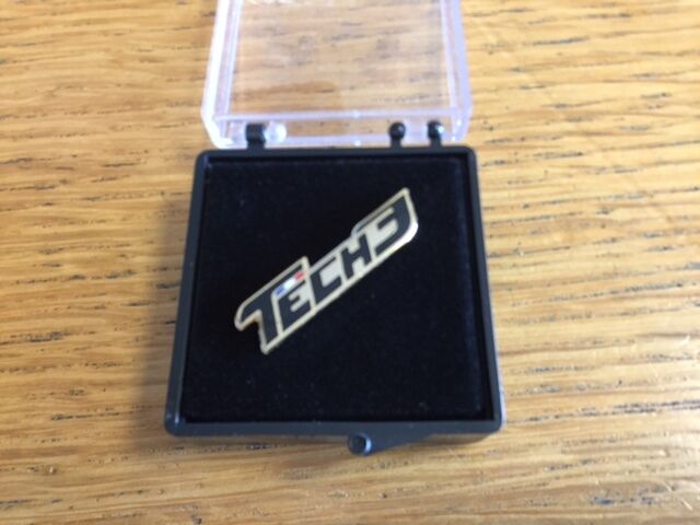 Official Tech 3 Yamaha Pin Badge.