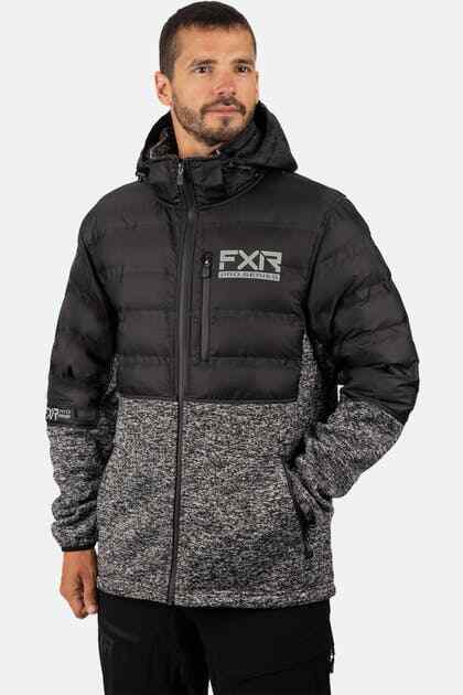 Official FXR M Excursion Hybrid Quilted Hoodie - 221133-1007