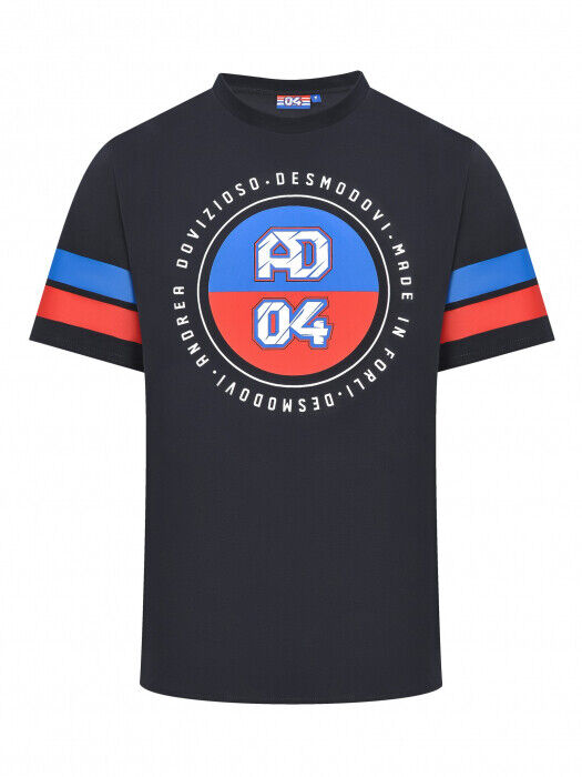 Andrea Dovizioso Official Ad 04 Desmodovi Dark Grey T'shirt - 19 32201