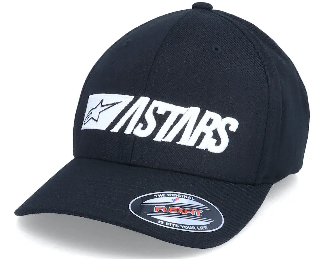 Alpinestars Reblaze Flexifit Black Baseball Cap -