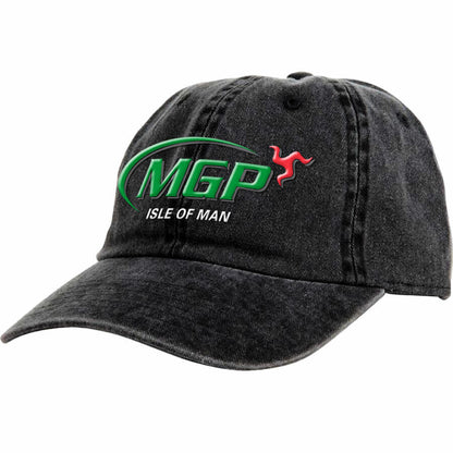 Official Manx Grand Prix Charcoal Baseball Cap - 19Mgp-Abc
