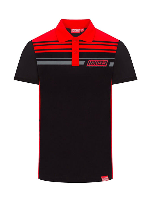 Official Marc Marquez Mm93 Stripped Polo - 19 13004