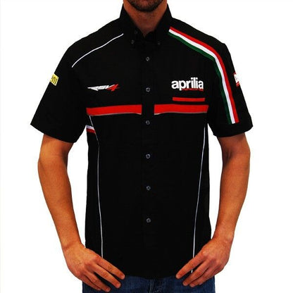 Official Aprilia Team Black Shirt - A1Carccobm2Ne