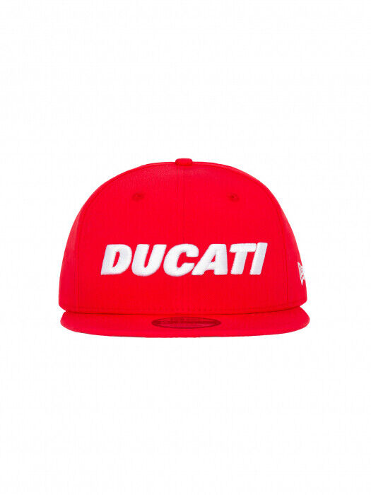 Official Ducati New Era Flat Visor Red Cap - 11603473