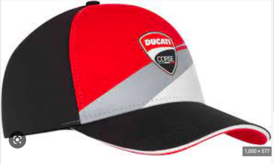 Official Ducati Corse Badge Patch Baseball Cap - 19 46003