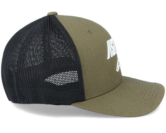 Alpinestar Angle Stretch Mesh Miltary Green Flexfit Baseball Cap - 1230 81011