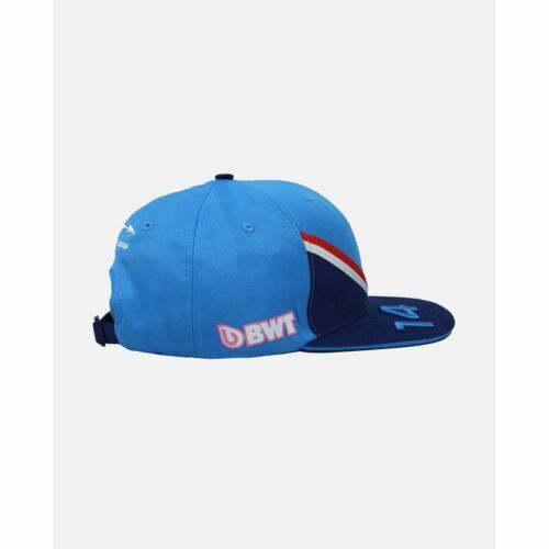 Official Alpine F1 New Era Alonso French Flat Peak Baseball Cap -