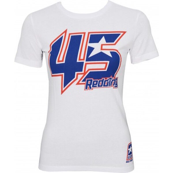 New Official Scott Redding White Woman's T Shirt - Srw Ts 2006 06