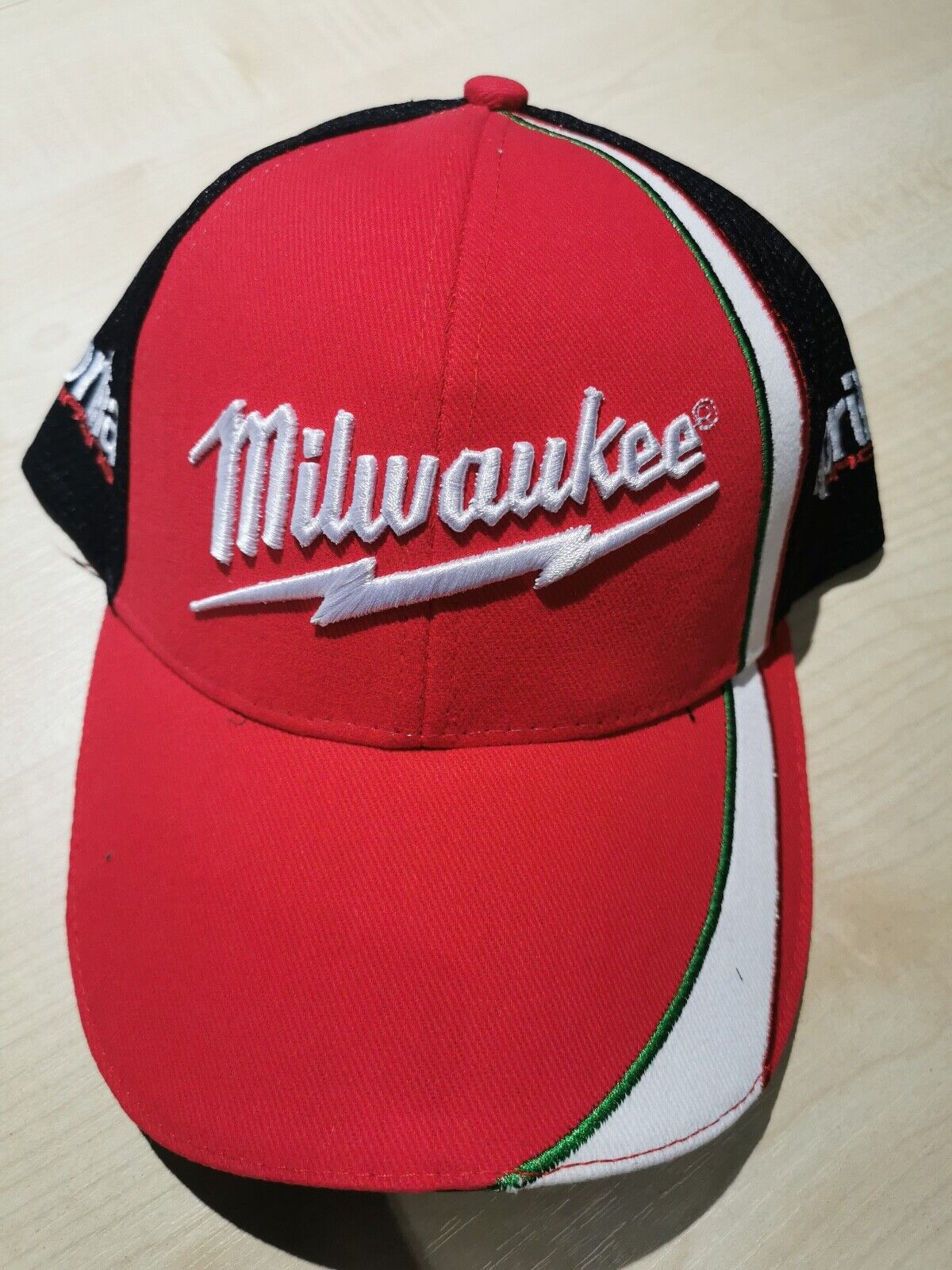 Official Milwaukee Aprilia Racing Team Cap