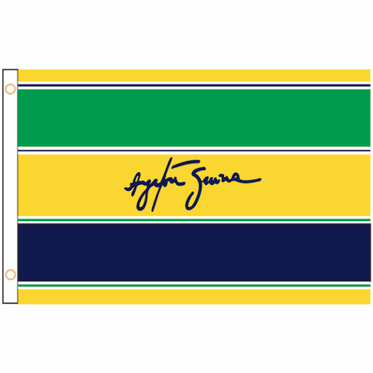 Ayrton Senna Brazilian Flag - 701218 - Asfl