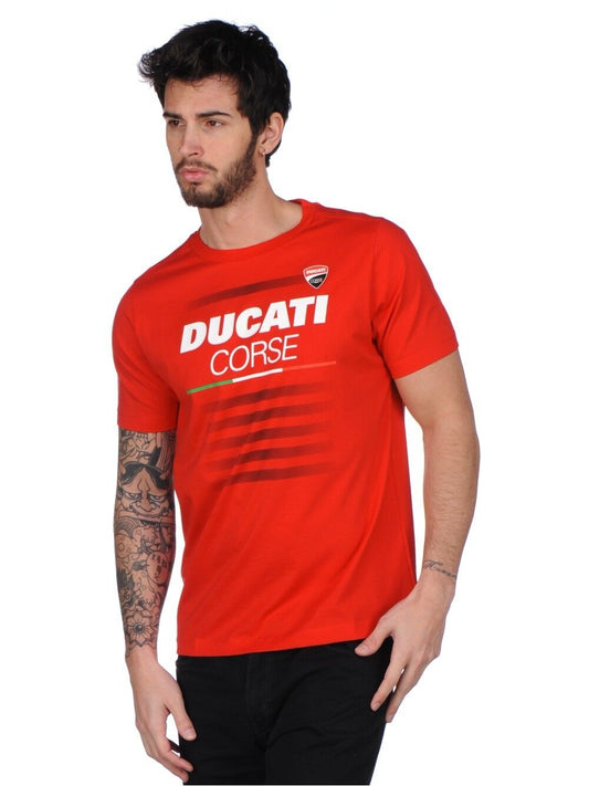 Official Ducati Corse Red T'shirt - 17 36004