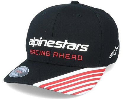 Alpinestar Phase Race Flexifit Black Baseball Cap - 1230 81013