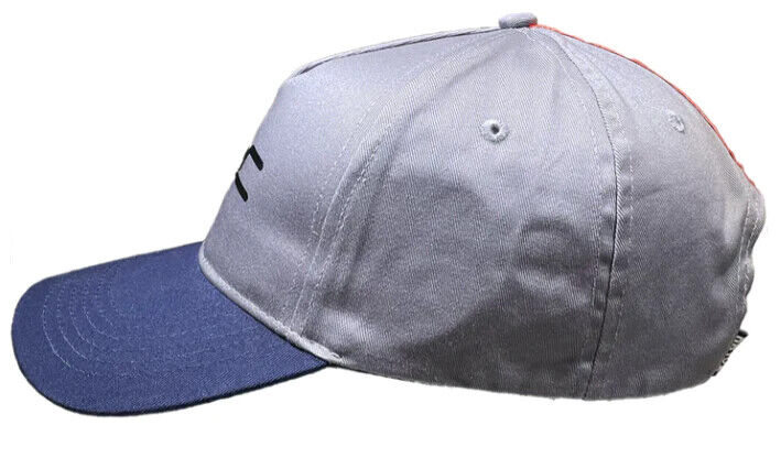 Official World Rally Championship Wrc Grey & Navy Baseball Cap - Wrc/Cap2