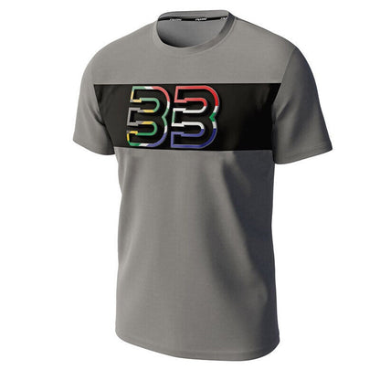 Official Brad Binder 33 Black & Grey T Shirt - 1041101076