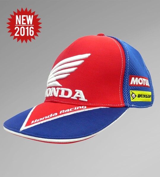 Official Honda Racing Endurance Flat Peak Cap - 16