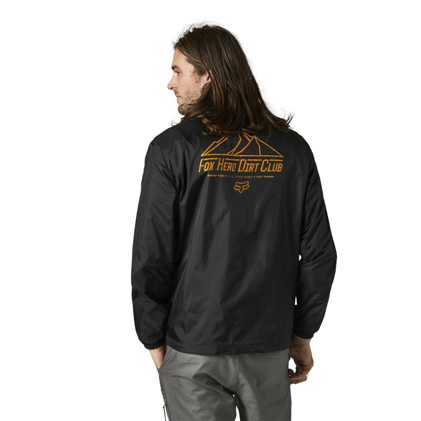 Fox Racing Hero Dirt Coaches Black Jacket - 28815 001