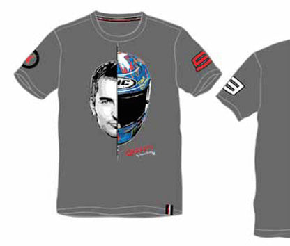 New Official Jorge Lorenzo Lorenzo Land Grey Graffiti T-Shirt