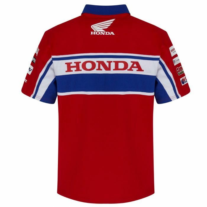 Official Honda Bsb Racing Man's Polo Shirt - 19Hbsb -Ap