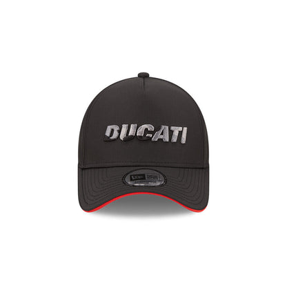 Official Ducati Corse Tonal Camo Black 9Forty A-Frame Trucker Cap - 60284555