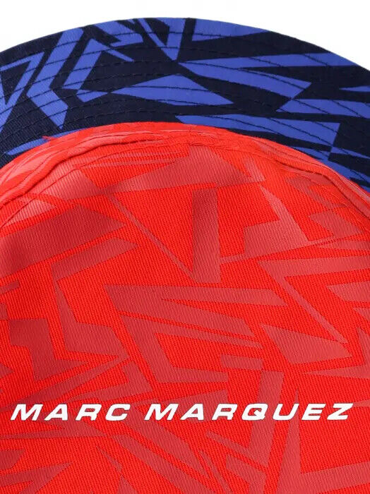 Official Marc Marquez 93 Kid's Red & Blue Bucket Cap - 23 43006