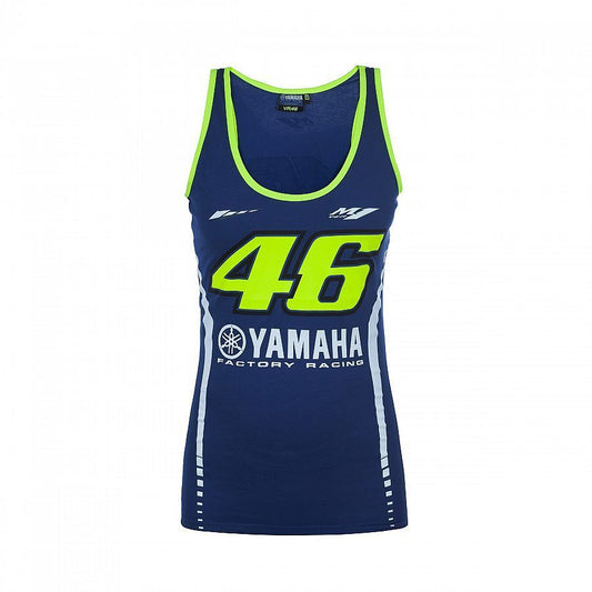VR46 Official Valentino Rossi Womans Yamaha Tanktop - Ydwtt 273709