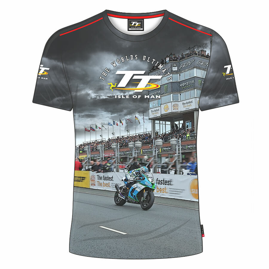 Official Isle Of Man TT Races All Over Print T'Shirt - 20Aop1