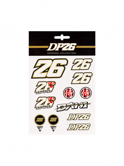 Dani Pedrosa Official Sticker Set - 19 53501