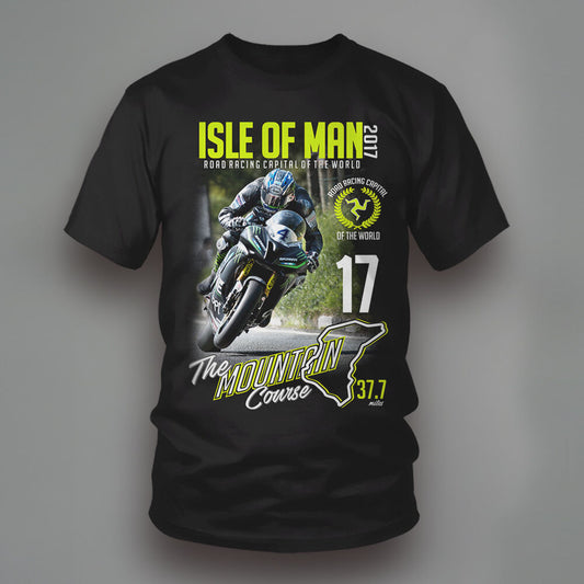 Isle Of Man 2017 Printed T Shirt