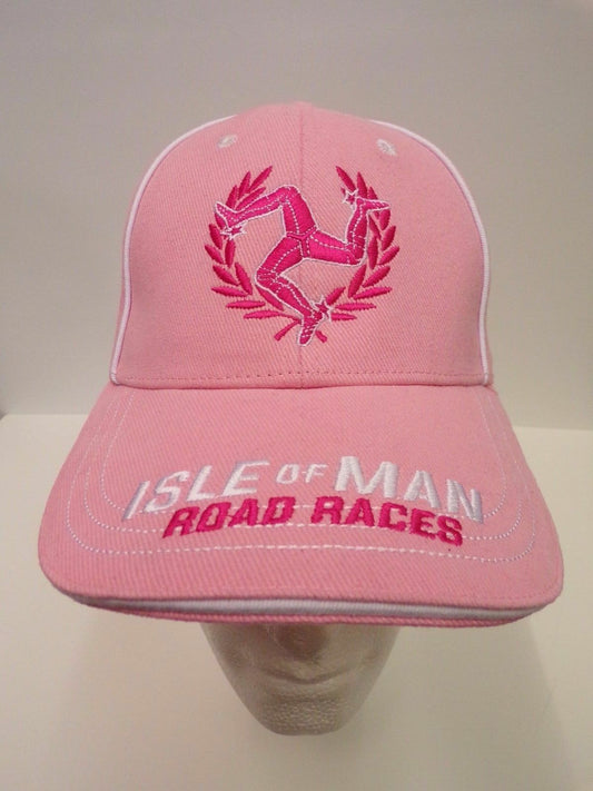 Isle Of Man Road Races Pink Cap - 17Iom Bbc5