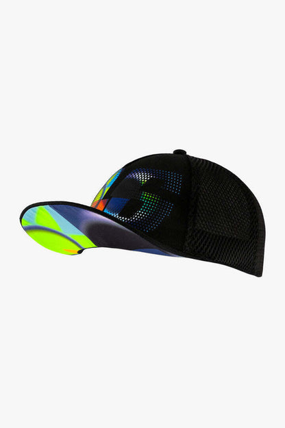 VR46 Valentino Rossi Official Sun & Moon Truckers Cap - Vrmca 422604