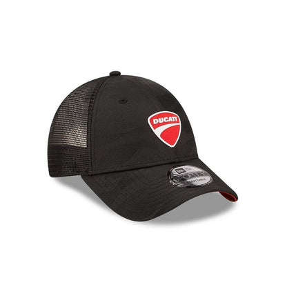 Official Ducati Corse Logo Tonal Camo Mesh 9Forty Adjustable Cap - 60284553