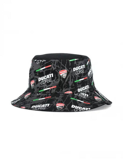 Official Ducati Corse Black Bucket Hat - 23 46005
