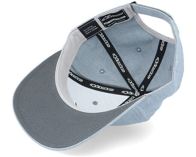 Alpinestar Trace Velo Grey Baseball Cap - 1230 81009